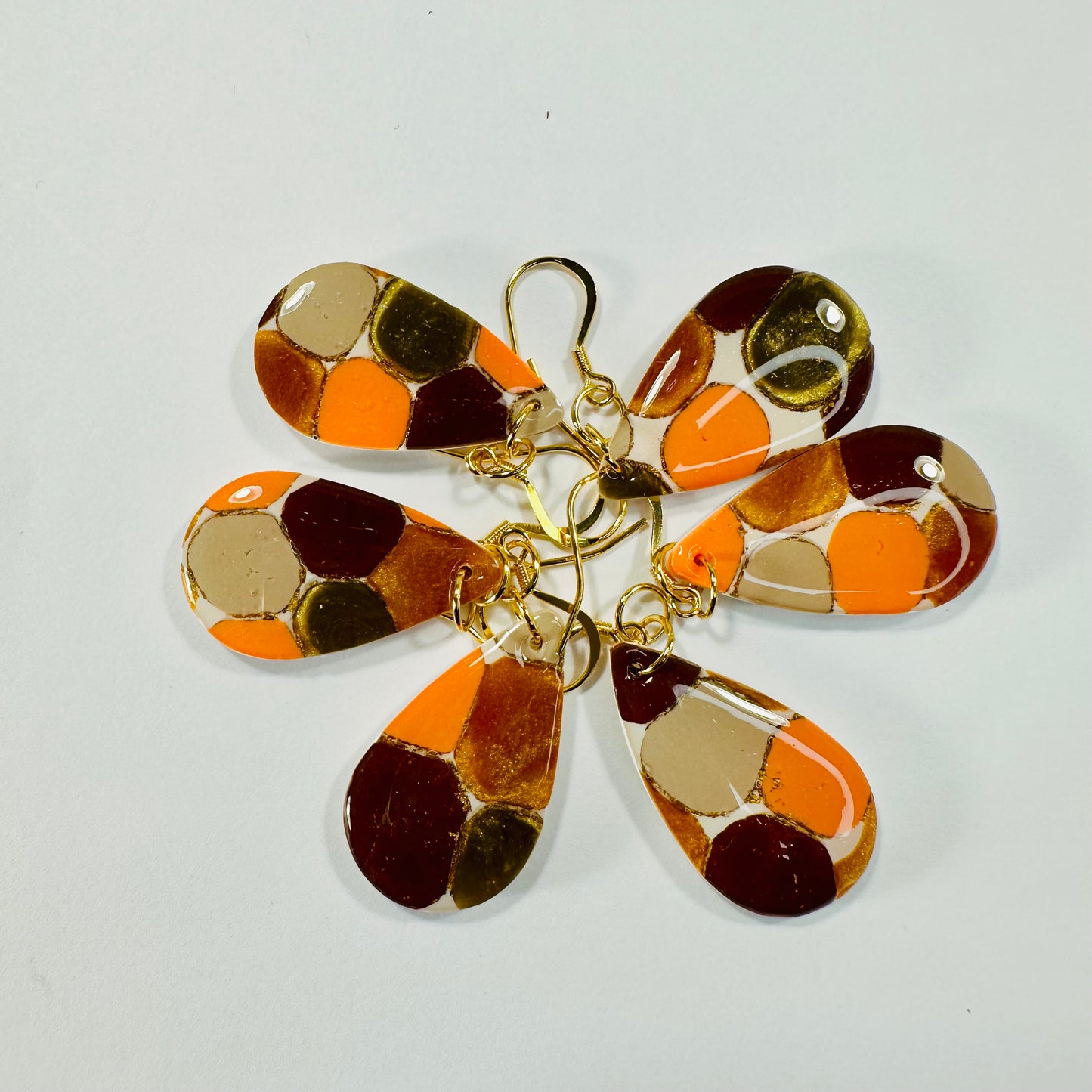 Fall Tear Earrings