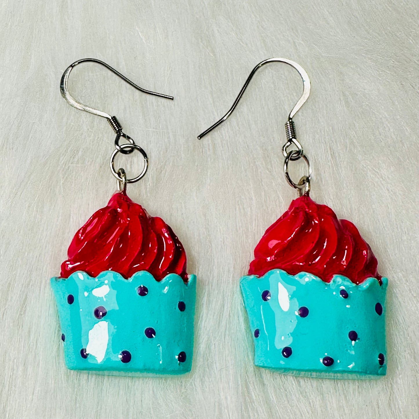 Cupcake Charm Earrings #5