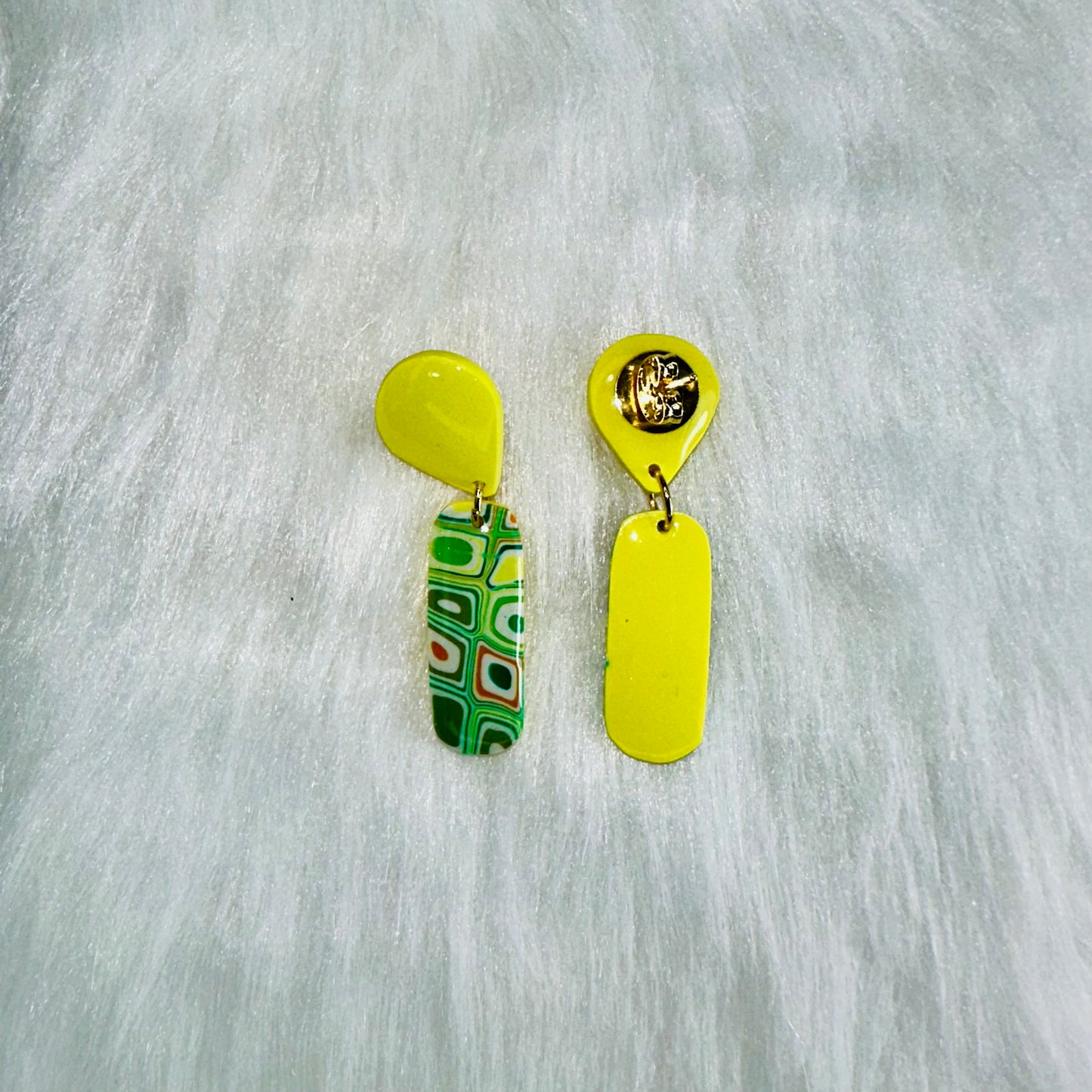 Citrus Bloom Dangle Earrings