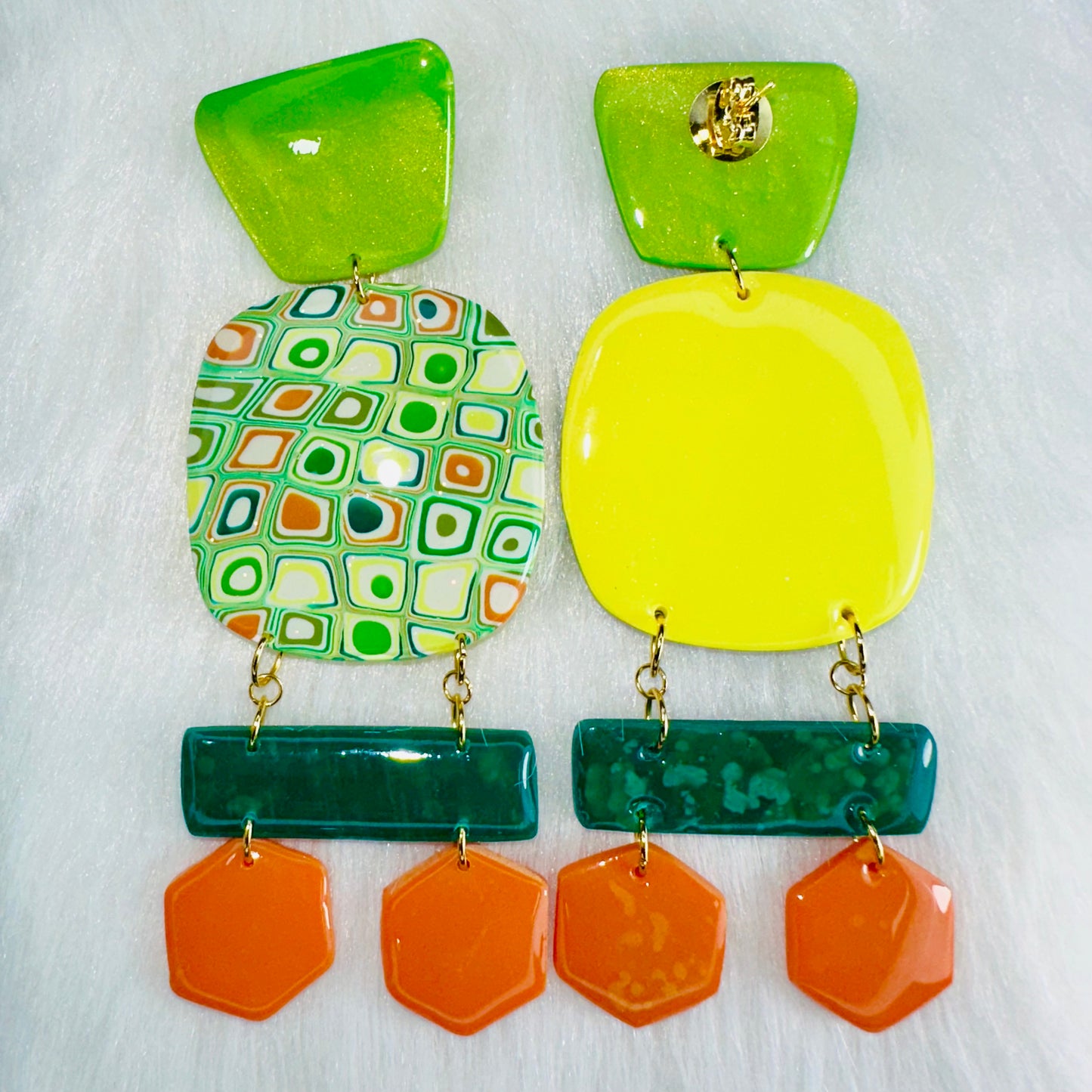 Sunset Grove Dangle Earrings