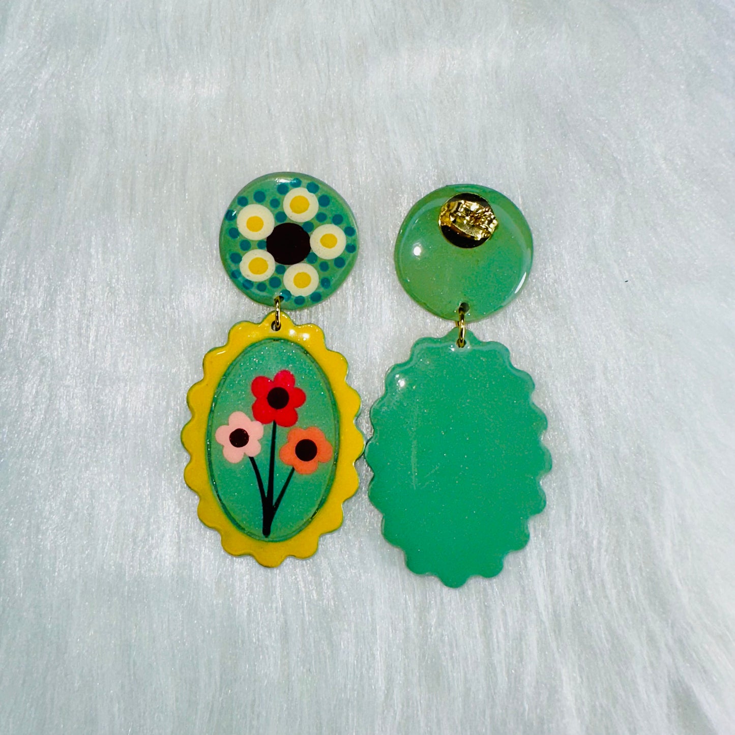 Bloom Droop Dangle Earrings