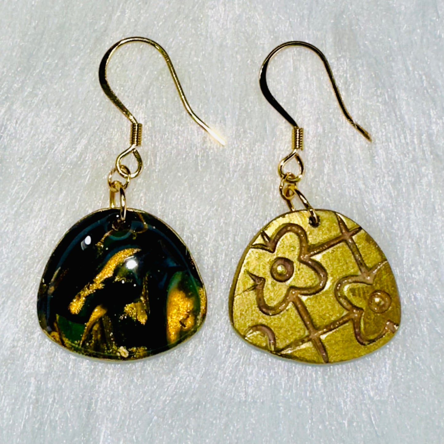 Jasper Glow Mini Dangle Earrings