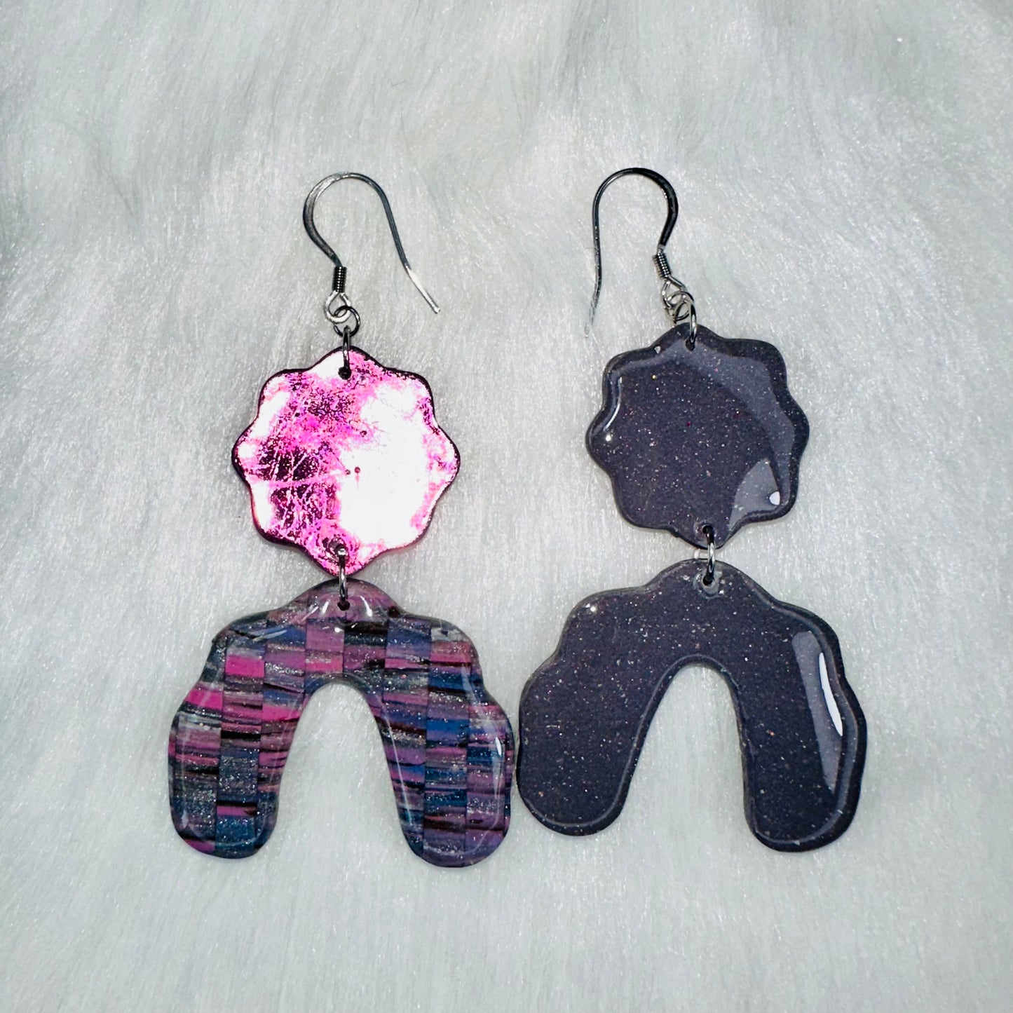 Lunar Bloom Dangle Earrings
