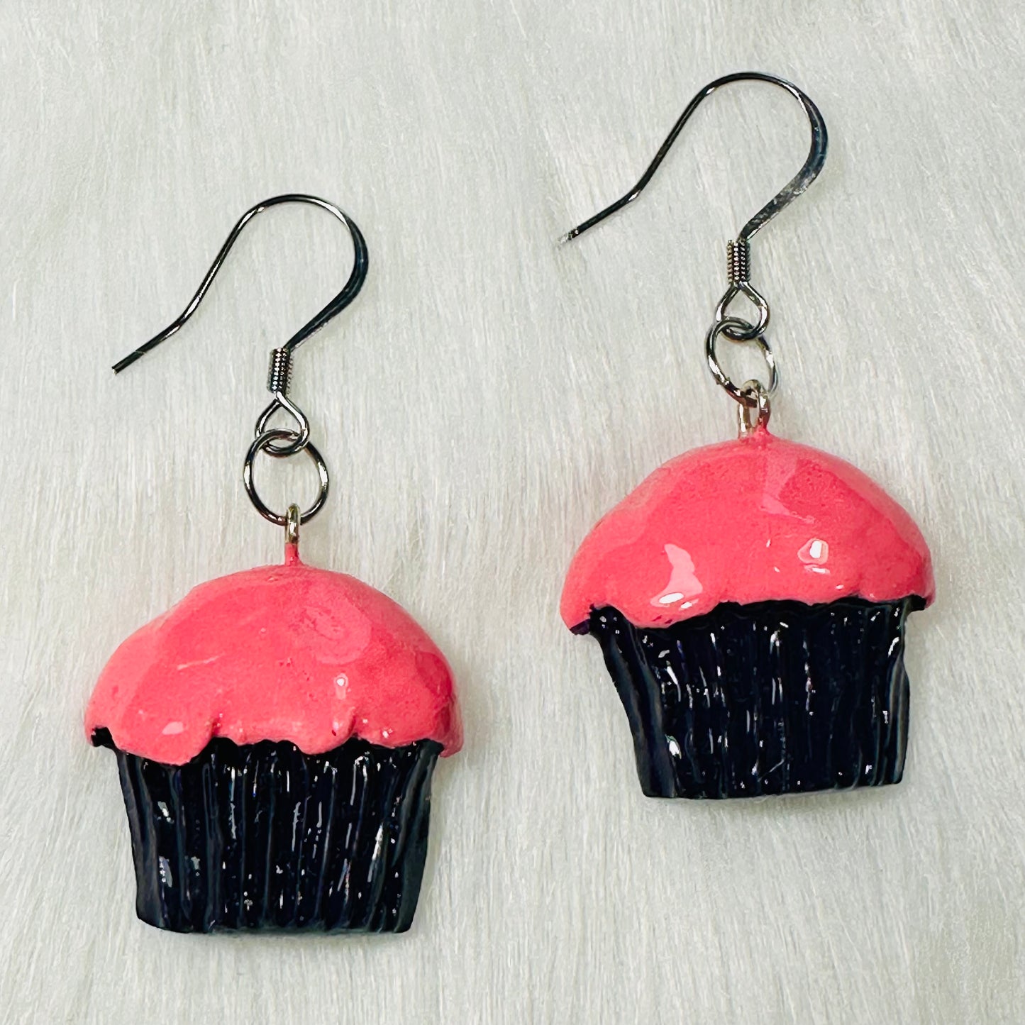 Cupcake Charm Earrings #1