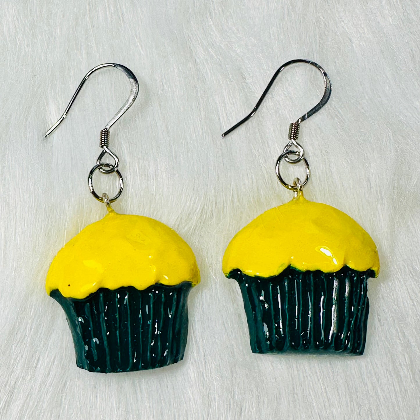 Cupcake Charm Earrings #1