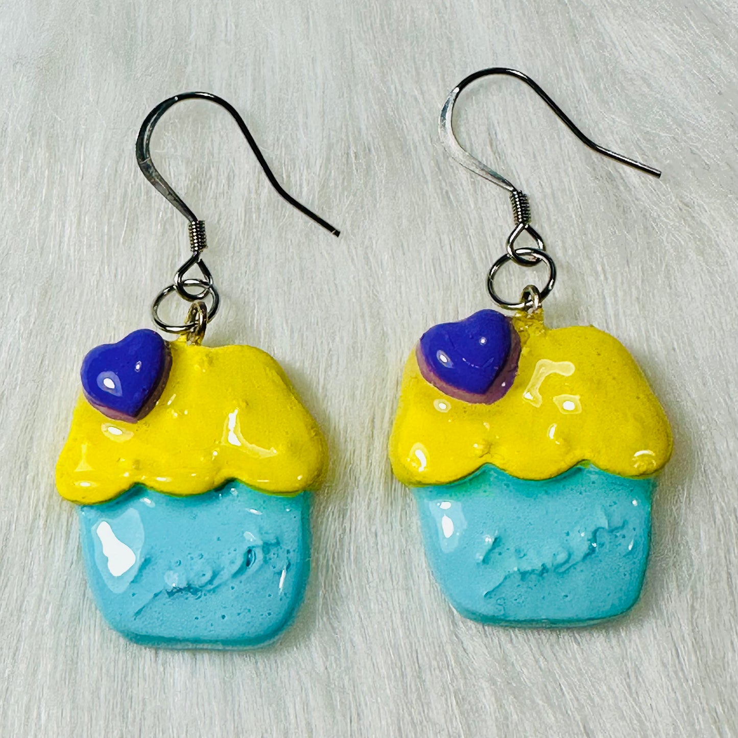 Cupcake Charm Earrings #2