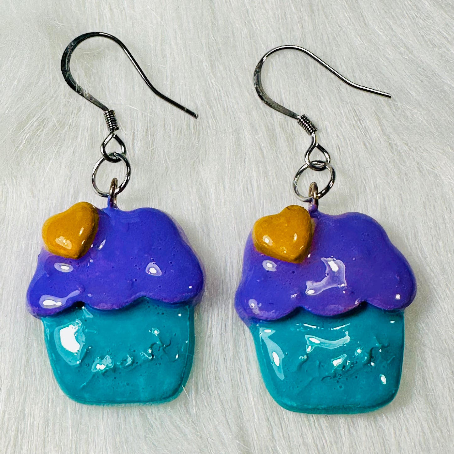 Cupcake Charm Earrings #2