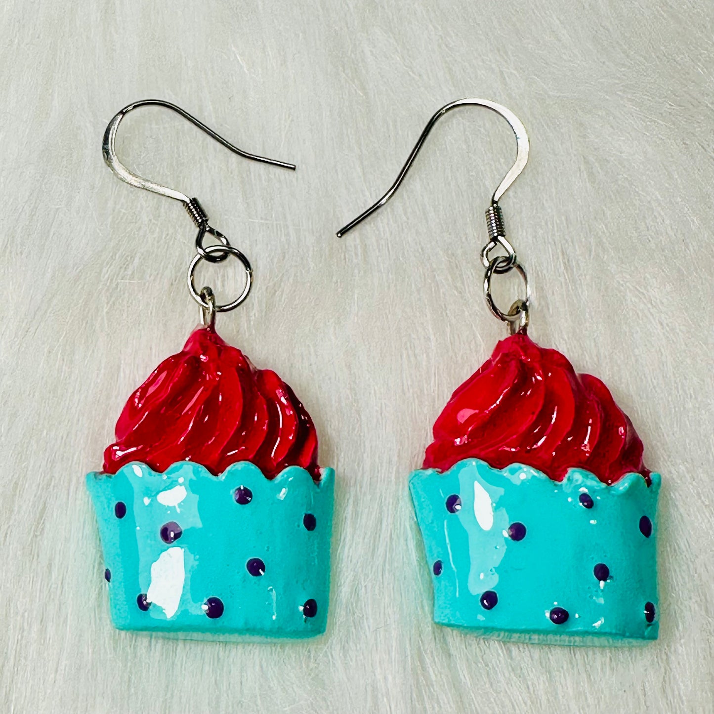 Cupcake Charm Earrings #5