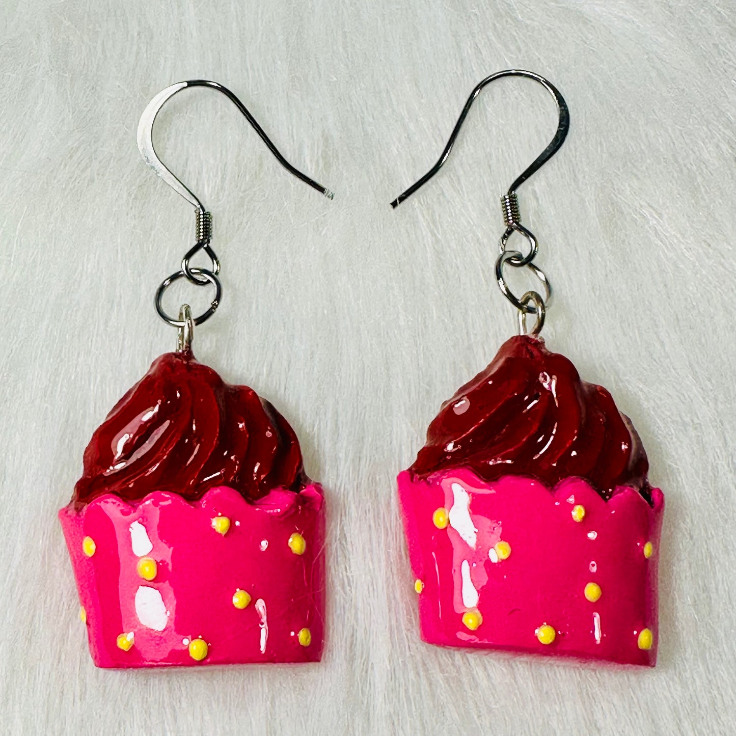 Cupcake Charm Earrings #5