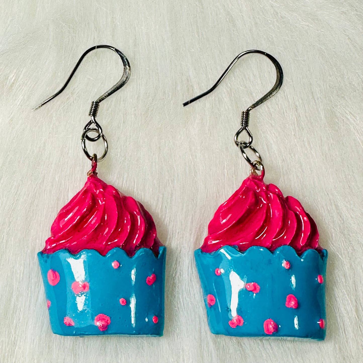 Cupcake Charm Earrings #5