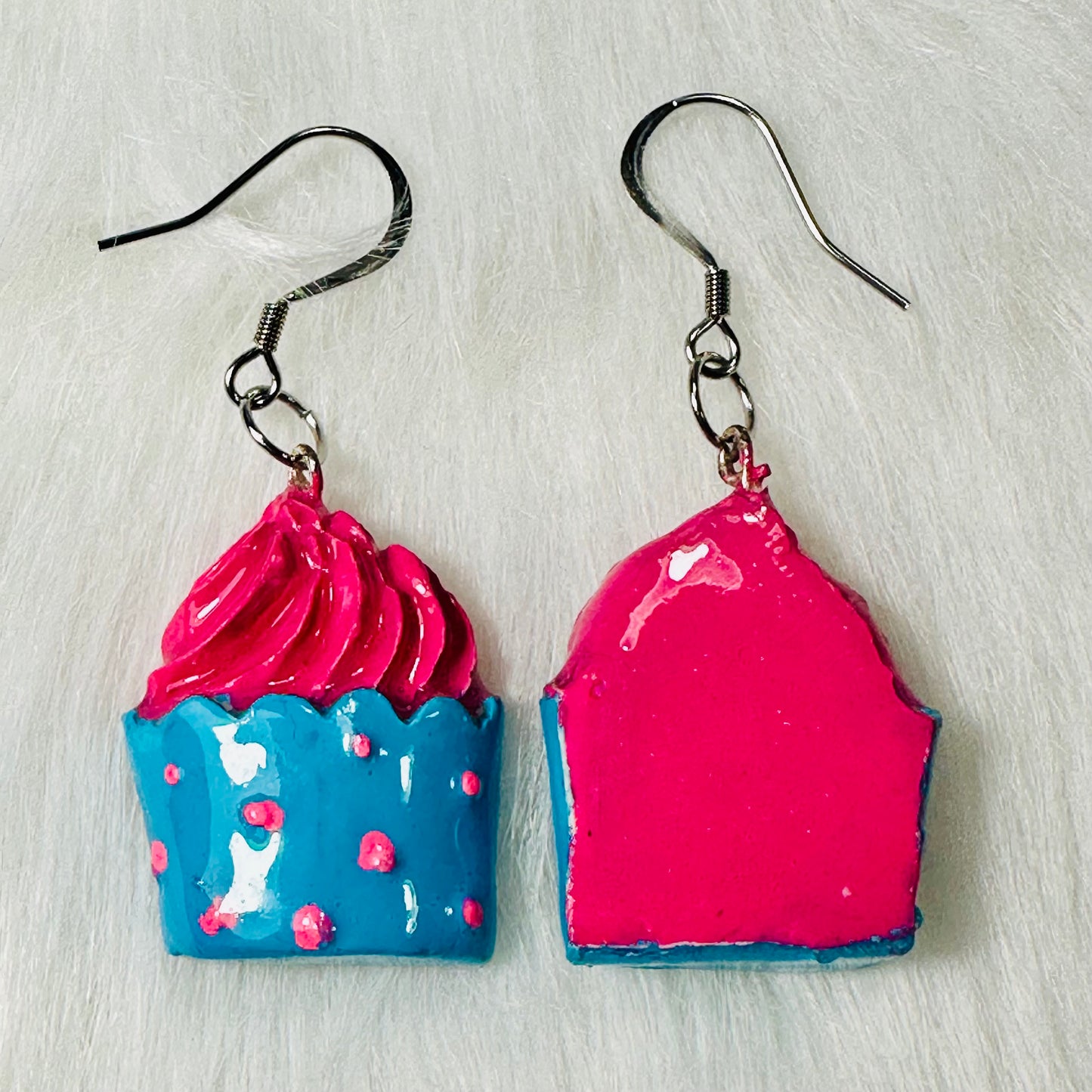 Cupcake Charm Earrings #5