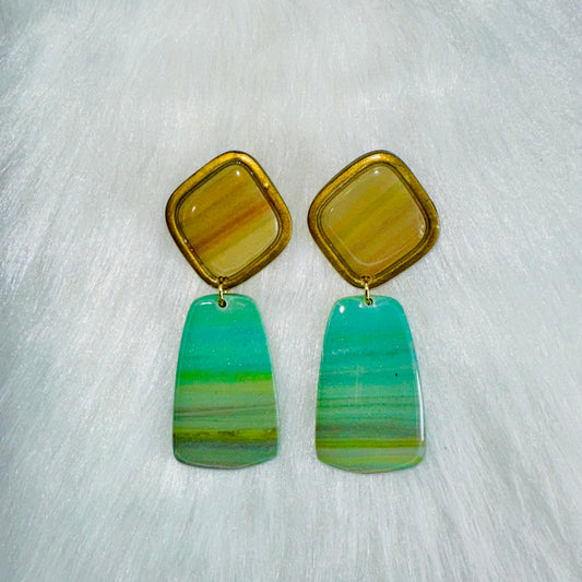 Ocean Mirage Dangle Earrings