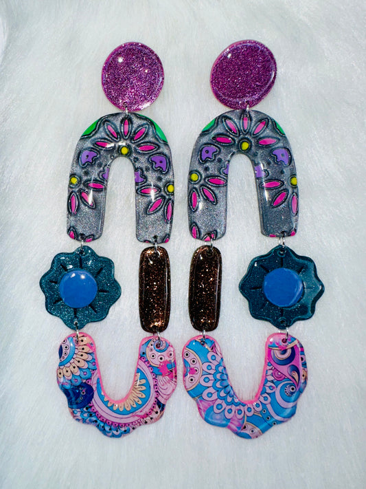 Boho Bloom Cascade Earrings