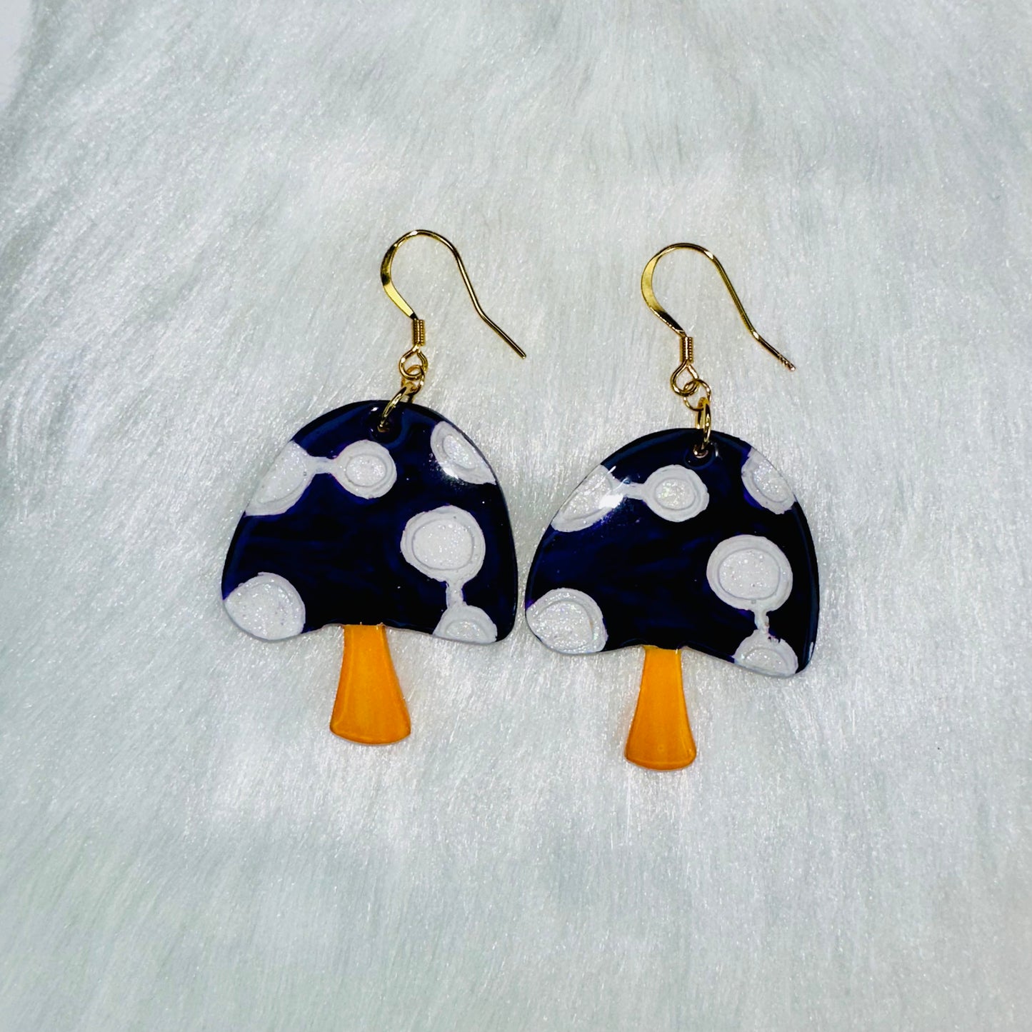 Whimsy Shroom Dangle Earrings