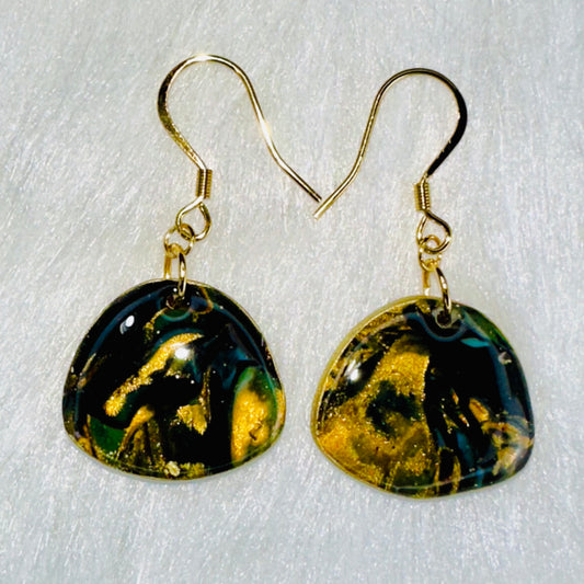 Jasper Glow Mini Dangle Earrings
